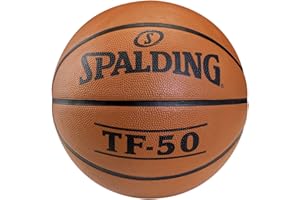 Spalding Men's Kids TF 50 Basketball-Orange, Size 3