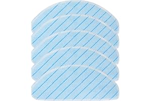 CHUANCHENG 5 panni lavabili per Ecovacs Deebot T9 Series T9 AIVI T9 PRO T9 MAX T8 T8+ T8 AIVI T8 Max N8 N8 Plus N8+ N8 Pro N8 Pro+