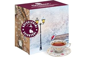 ‎CORASOL Corasol Krimi & Tee Adventskalender Entführung im Hyde Park (2. Fall) mit 24 losen Tees & Rätsel-Krimi (228 g)