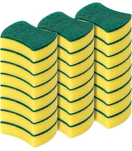 Panni Da Cucina Svedesi Riutilizzabili Confezione Da 10 | Strofinacci Assorbenti In Cellulosa E Cotone | Ecologici E Biodegradabili - 4