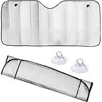 Parasole Auto Per Parabrezza - 138x94cm, Anti-UV, Termico E Pieghevole - Foto 4