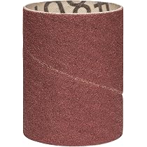 3 Manchons Abrasifs Bosch PRR 250 ES - Grain 120 - Largeur 60 Mm - Pour Surfaces Planes - Rouge
