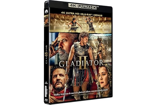 Gladiator II (4K UHD + Blu-ray + Blu-ray Extras)