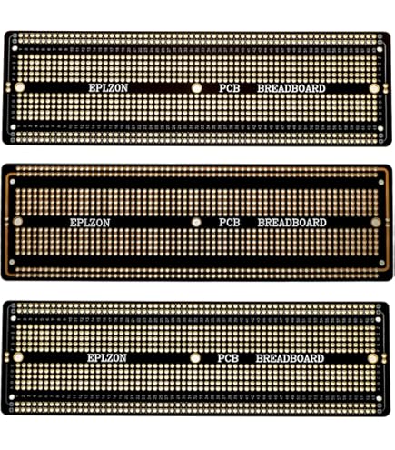 HiLetgo 20pcs Carte Prototypage Bakélite 5x7cm - PCB DIY Trou 2.54mm Pour Électronique