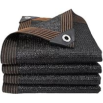 Rete Ombreggiante Occhiellata 4x5m - Telo Da Giardino UV Resistente Per Esterni (Giallo) - Foto 3