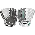 Easton Fundamental Fastpitch Softball Glove Series, 2021, Softball Specific Patterns and Sized for Female Hands, Soft Game-Ready Oil-Tanned Cowhide Leather, Quantum Closure System, Adjustable Fit