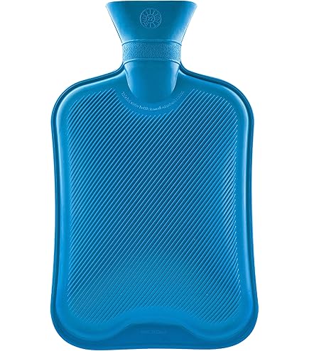 Bouillotte Regles Douloureuses Attmu Bouillotte Classique En Caoutchouc Transparent 2 Litres Avec Housse En Tricot U2013 Rouge Bouillotte Peluche