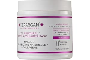 Kerargan - Mascarilla Capilar Voluminizadora, 500 ml