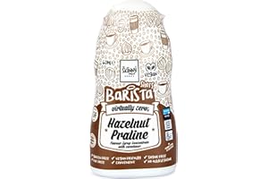THE SKINNY FOOD CO Skinny Food Co Barista Shot 60ml - Hazelnut Praline | Sugar & Gluten Free, Fat-Free, Vegan-Friendly Coffee Syrup - Zero Calorie Flavor Enhancer
