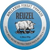 Reuzel G&uuml;&ccedil;l&uuml; tutuşlu mavi pomad, parlak bir g&ouml;r&uuml;n&uuml;m i&ccedil;in g&uuml;&ccedil;l&uuml; tutuşlu pomad, vanilya kokulu suda &ccedil;&ouml;z&uuml;n&uuml;r &ndash; 95 g (3,38 oz)
