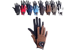‎RL24 RL24 - Reithandschuhe Damen, Herren & Kinder Professional Nubuk | Handschuhe zum Reiten | Reiterhandschuhe mit Magic-Lederimitat | rutschfest & atmungsaktiv | Reitzubehör in vielen Farben & Größen