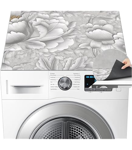 Housse Protectrice Pour Lave-linge Et Sèche-linge - 60x60cm, Antidérapante Et Imperméable