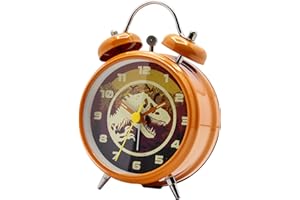 Joytoy Jurassic World Dominion - Reloj Despertador (Metal, 8 cm)
