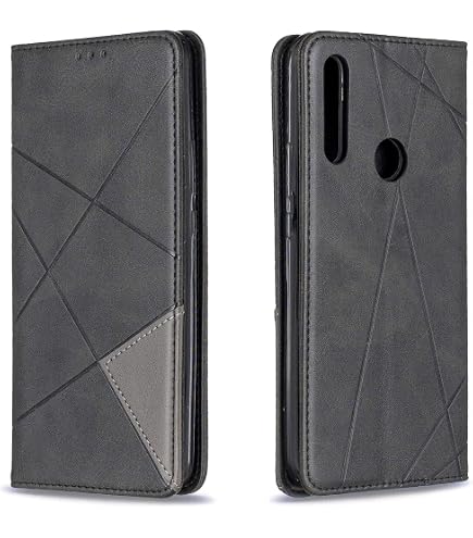Custodia Portafoglio In Pelle Per Huawei P Smart 2020 - Flip Cover Con