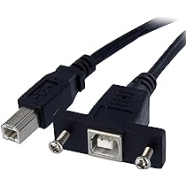 The NUDE CABLE Type- B 5m L/S StarTech.com USBPNLBFBM1 kabel USB B na B, F/M, kabel USB