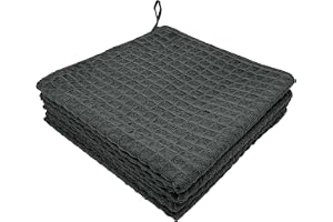 FloraVigo Barista-duk set om 4 – 40 x 40 cm, baristatillbehör, mikrofiberdukar, tvättbar, luddfri, för rengöring av dina kaff