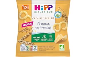 HiPP - Anneaux au fromage - Sachet de 25g