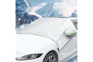 Neuytiky Osłona przedniej szyby, składana osłona przedniej szyby, 230 x 147 cm, ochrona przed zamarzaniem i lodem (230 x 147 cm)
