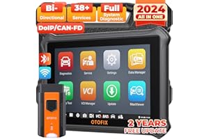 OTOFIX D1 Lite Bidirectional Scan Tool with 2-Year Updates, All System Automotive Diagnostic Scanner, 38+ Reset Services, FCA AutoAuth, Key Programming, Active Test, CANFD&DOIP, Auto VIN