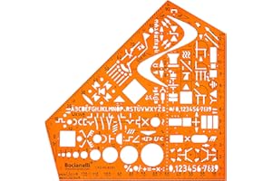 BOCIANELLI Maschera Sagoma Stencil Simboli Installazione Elettrica Elettronica Modello Disegno Forniture Progetti Ingegneria Schema Elettrico Piano