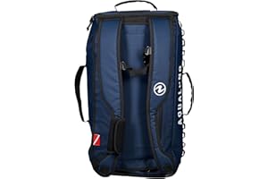 Aqualung Explorer - Waterproof Travel Bag for Diving from 45L to 120L, with Internal Compartments, Telescopic Handle, and Sturdy Wheels, Ideal for Your Underwater Adventures.