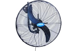 Drip&Fresh Ventilador 2 Palas 24" C/Soporte Pared IP55 200W