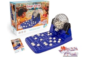 Tachan - Bingo automático Deluxe - Juego de Mesa para Toda la Familia - (CPA Toy Group 767T00822)