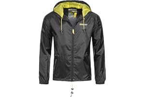Geographical Norway Boat Men - Chaqueta Cortavientos Para Hombre - Chaqueta Impermeable De Manga Larga - Ide Para La Temporada De Senderismo Primavera Verano Otoño Invierno