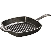 Coperchio In Vetro Temperato Quadrato 26,7 Cm Con Foro Sfiato E Supporti Silicone – Per Padelle Lodge - 3