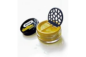 ‎LENSBIX Lensbix Contact lens case. The perfect gift for lens wearers. The innovative way of storage. Submarine yellow (mustard yellow)