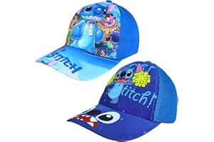 ZOSIGN Casquette de Baseball pour Enfant, 2 Pièces Casquette Enfant Garcon Ensemble, Casquette Dessin animé Réglable Chapeaux Enfants Chapeau Soleil Sport Casquette