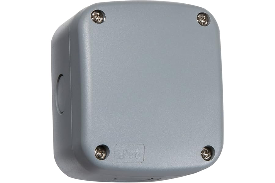 Knightsbridge JB007 Small IP66 Weatherproof Enclosure in Grey