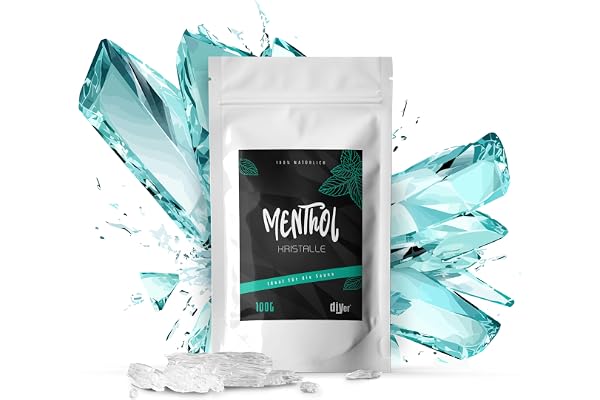 DIYer® - Cristaux de menthol pour sauna, 100 % purs, de qualité pharmaceutique