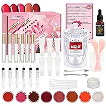 Telooco 20 Stück Leere Lipgloss Tubes 1,2 Ml - Nachfüllbare Mini Lippenstift Behälter Transparent