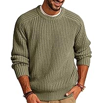 PJ Paul Jones - Suéter Térmico De Punto Trenzado Para Hombre, Albaricoque, Small