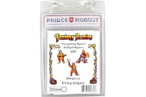 Prince August Hobby PA680 Moule de moulage 3 nains fantaisie 25 mm