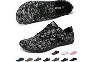 Merdoo Barfußschuhe Breite Herren Damen Minimalistische Laufschuhe für Fitness Traillauf Freizeit Atmungsaktiv rutschfest Leicht Sneaker Casual Zehenschuhe Komfortable Zero Drop Sohle