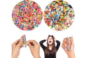 LEEWENYAN 2PCS Picky Pad Fidget Toys for Adults & Kids, Stress & Anxiety Relief Toys, Fidget Pad for Skin Picking, Dermatillomania & Trichotillomania