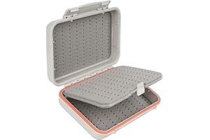 QualyQualy Fliegenfischer Box, 4 Schicht Köderbox Angeln Tackle Box Angeln wasserdicht Fliegenfischen Tackle Box, Big Capicaty Angelboxen für Zubehör, 04, 1 Stücke