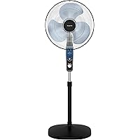 Rowenta Ventilateur sur pied, Imbattable contre les moustiques, Compact, Haute performance, 3 vitesses, Oscillation automatiq