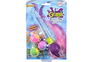 Simba Glibbi Badepinsel – Magischer Zauberstab für die Badewannemit 3 Badebomben, färbt das Wasser bunt beim Malen, nachfüllbar, für Kinder ab 3 Jahren