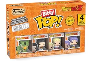 Funko Bitty Pop! Dragon Ball Z and A Surprise Mystery Mini Figure - 0.9 Inch (2.2 Cm) Collectable - Stackable Display Shelf Included - Gift Idea - Party Bags Stocking - Cake Topper - Anime Fans