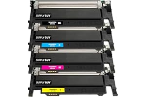 Supply Guy 4 Tonery zamiennik kompatybilny z HP 117A / W2070A dla Color Laser 150a 150nw MFP 178nw 178nwg 179fnw 179fwg (Multipack W2070A W2071A W2072A W2073A)