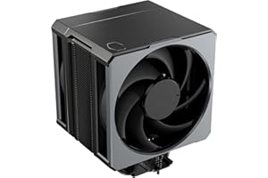 Cooler Master Hyper 612 Apex Disipador de CPU - 6 Tubos Superconductores (TDP 260 W), 2 Ventiladores Mobius 120P 120mm, Disipador de Calor Compacto, RAM Cero Interferencia - Admite Sockets AMD e Intel