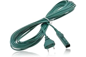 Arcets Cavo di Prolunga Filo Alimentazione Elettrico compatibile per Folletto VK140 VK150 FP140 FP150-10 Metri