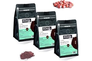 Cafe Avellana Eguia Cafe Molido Arabica - 3 Pack de cafe de avellana 250 g, Total: 750 g