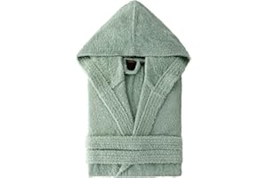 Top Towel - Élégant - Peignoir pour Femme et Homme 100% Coton, 500 g/m² - Option Capuche ou Sans Capuche - Doux et Absorbant pour Douche, Spa et Piscine