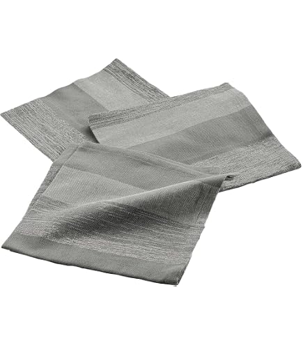 Lot De 6 Serviettes De Table En Gaze De Coton – 32x32 Cm, Multicolores – Pour Mariage, Fêtes, Usage Quotidien - 7