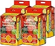 Floragard Aktiv-Tomaten- und Gemüseerde 4x20 L • hochwertige Spezialerde • mit 6-Monate-Langzeitdünger • für Tomaten, Chili, Zucchini, Gurken und anderes Gemüse • 80 L
