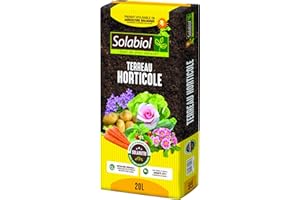 SOLABIOL SBM _ TERREAU HORTICOLE Sac DE 20L (TERHORTI20)